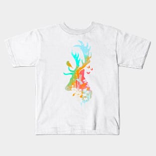 Oh Deer Spring Kids T-Shirt